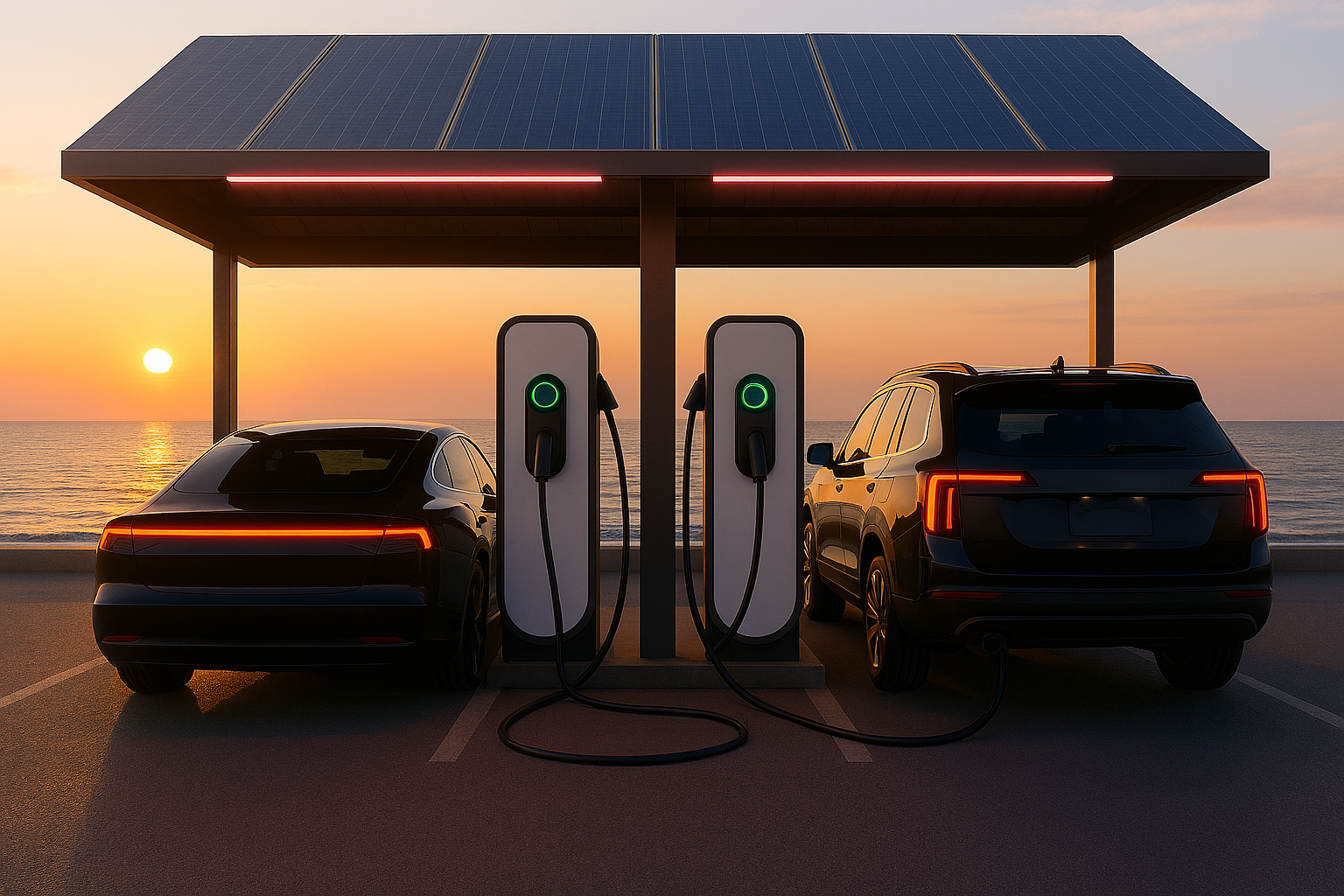 a concept car is shown in the dark